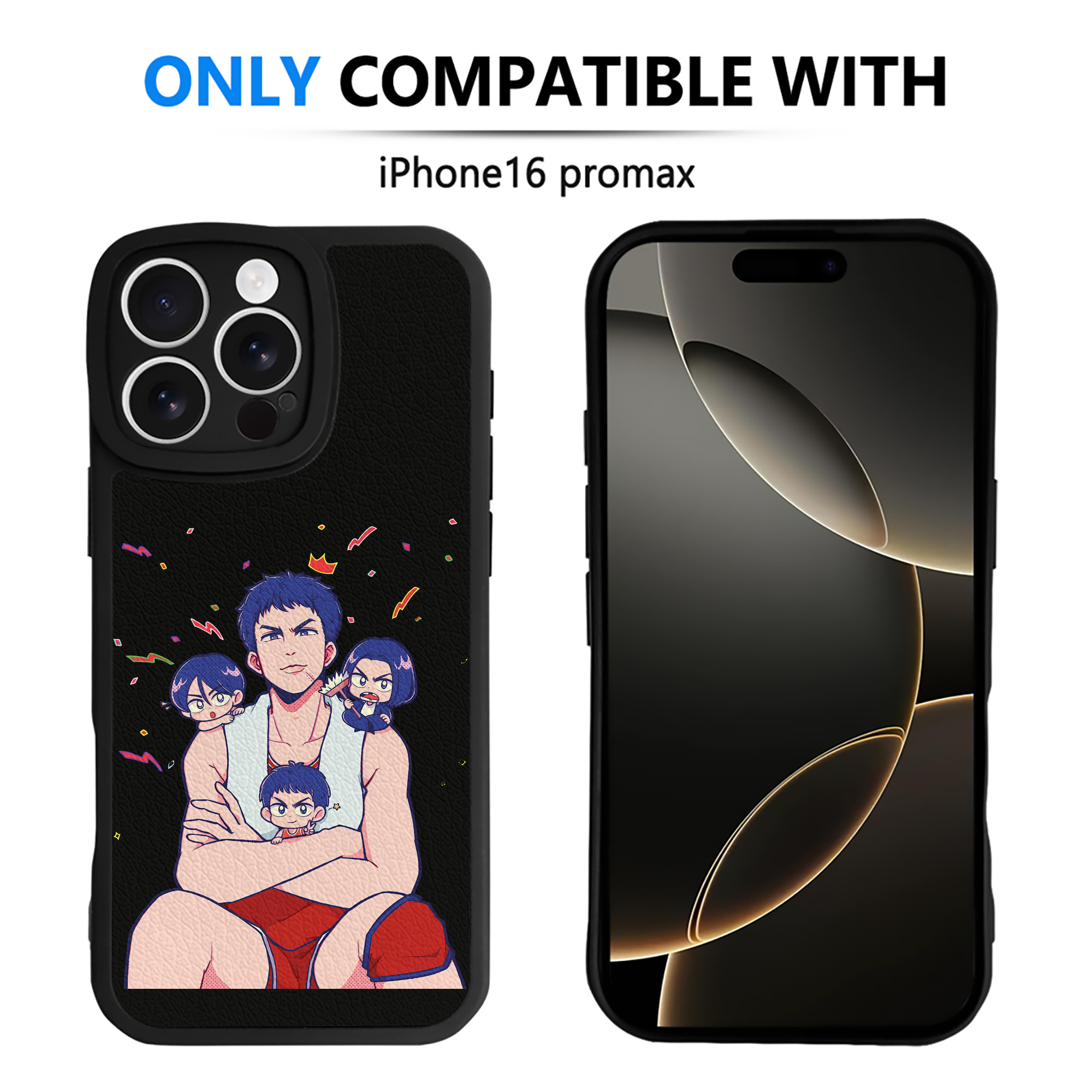 （画像用） SLAM DUNK／スラムダンク 【iPhone 16シリーズ対応】シリコンスマホケース（レザー調） 材質：シリコン